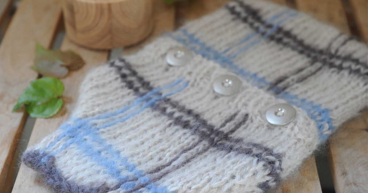 DIY : créez votre propre cache-bouillotte en tricot