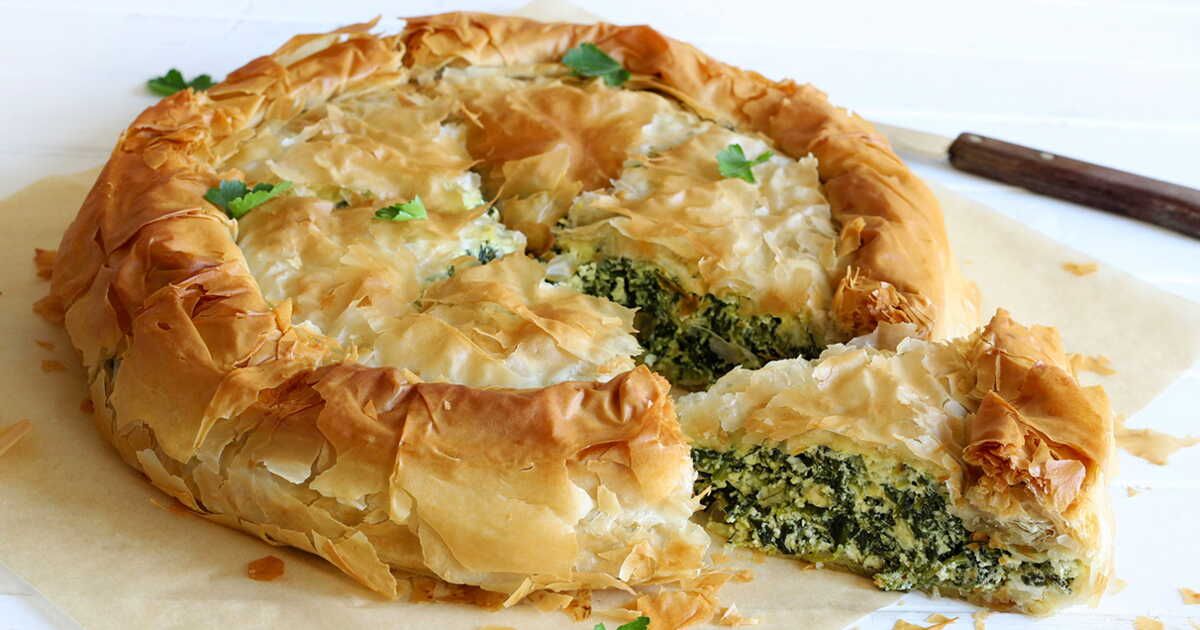 Redécouvrez le plaisir des épinards avec cette tourte ricotta-feta