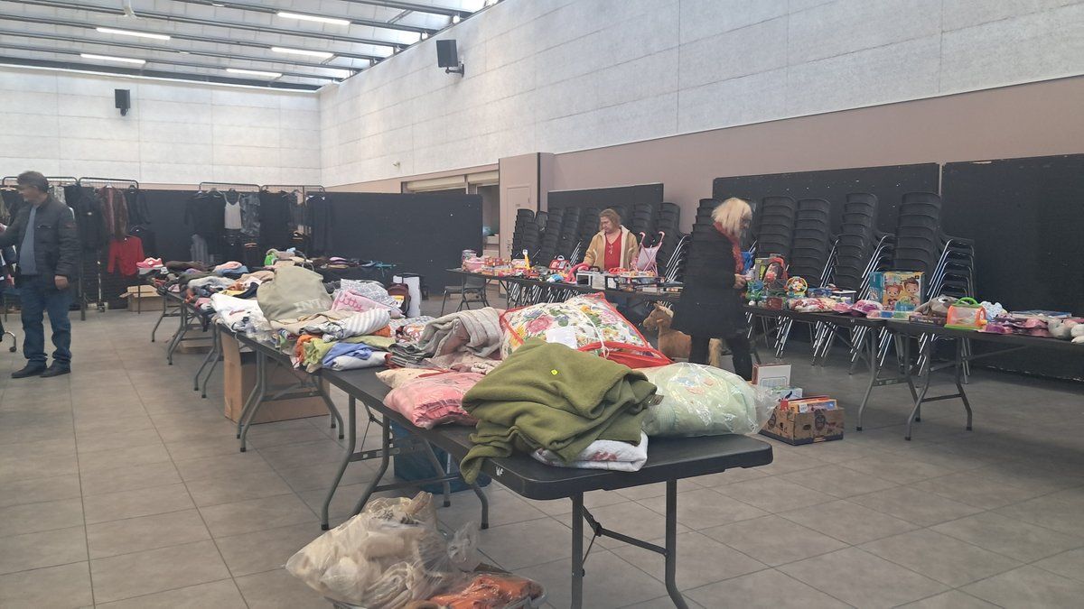 Brocante solidaire au cœur de la ville
