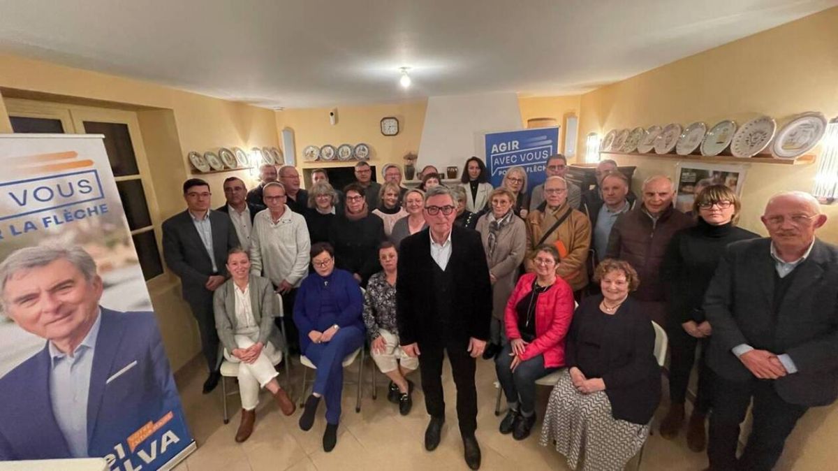 Michel Da Silva présente sa liste pour les municipales de La Flèche