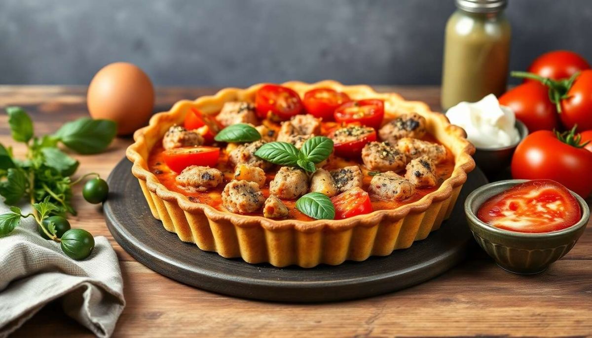 Savourez la Provence avec une tarte au thon et ratatouille