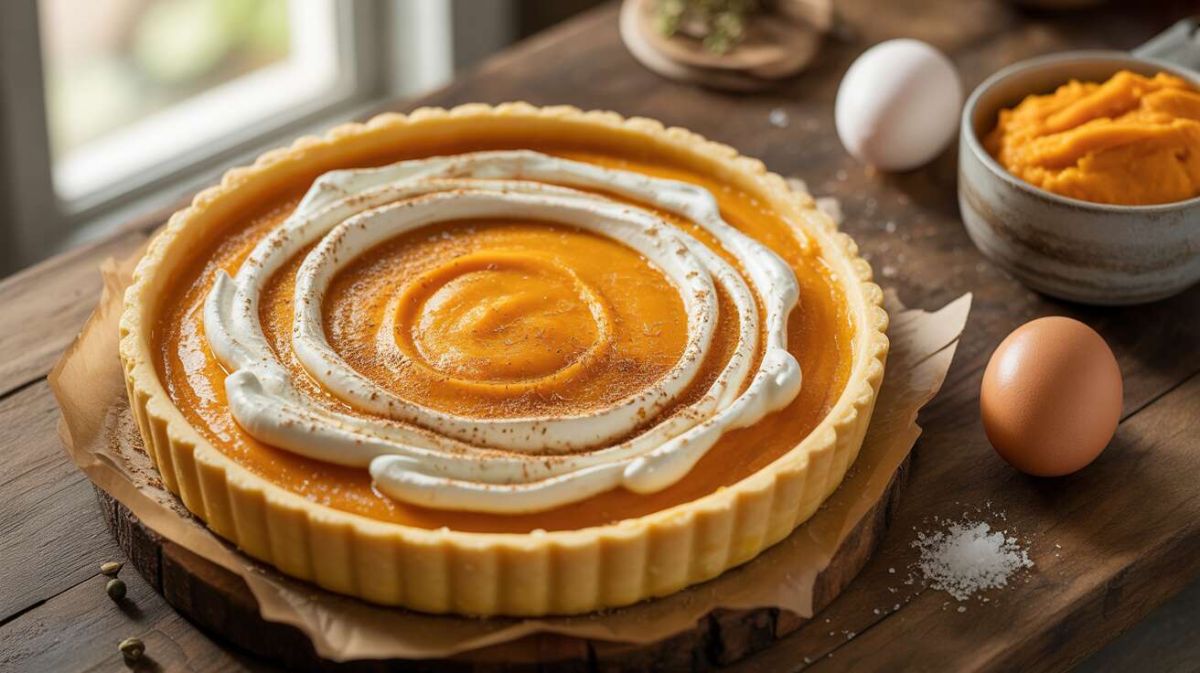 Tarte au potiron et fromage : une recette réconfortante