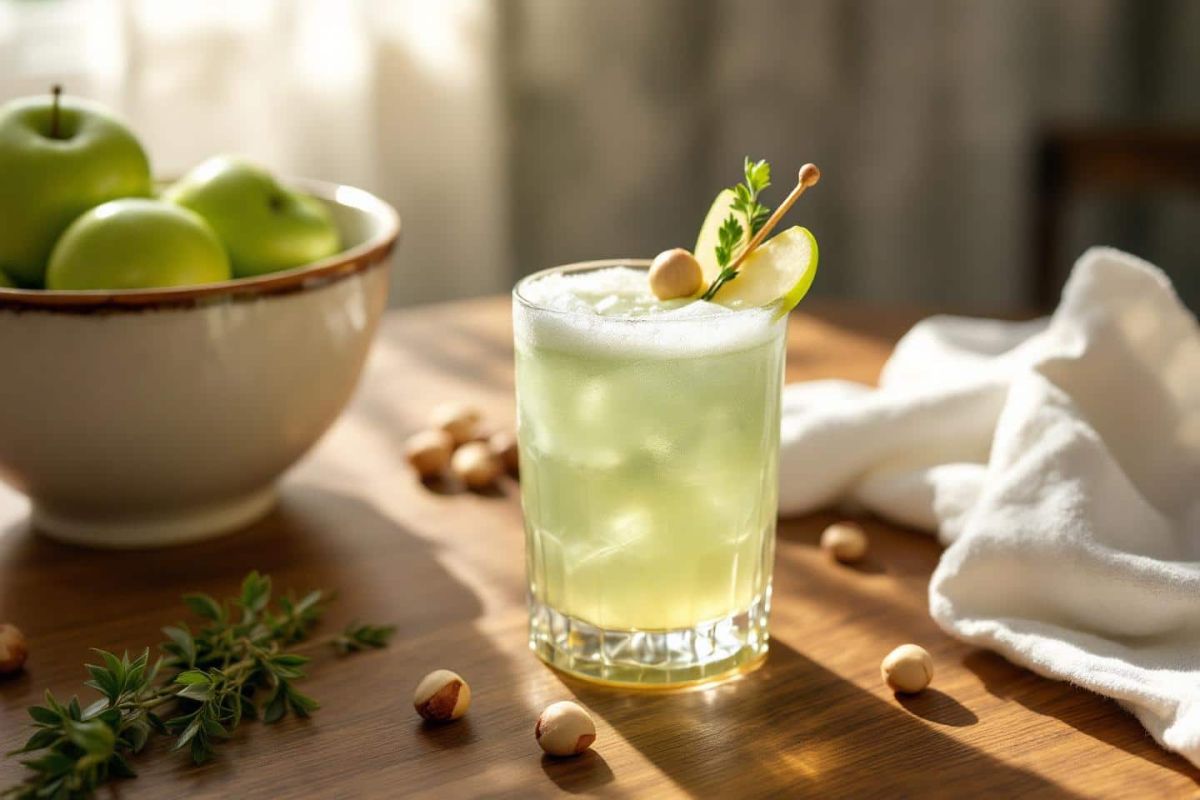 Le spritz pomme-noisette : une nouvelle étoile de l'apéritif