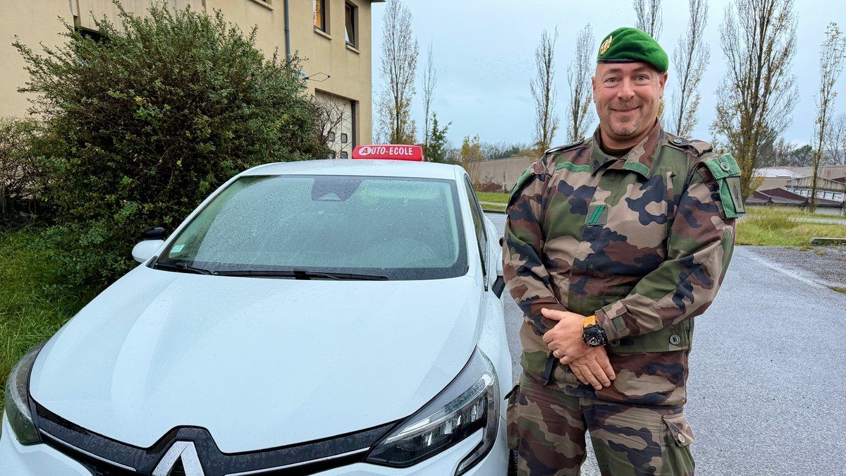 La double vie de Grégory : moniteur auto-école et réserviste au 4e Régiment étranger