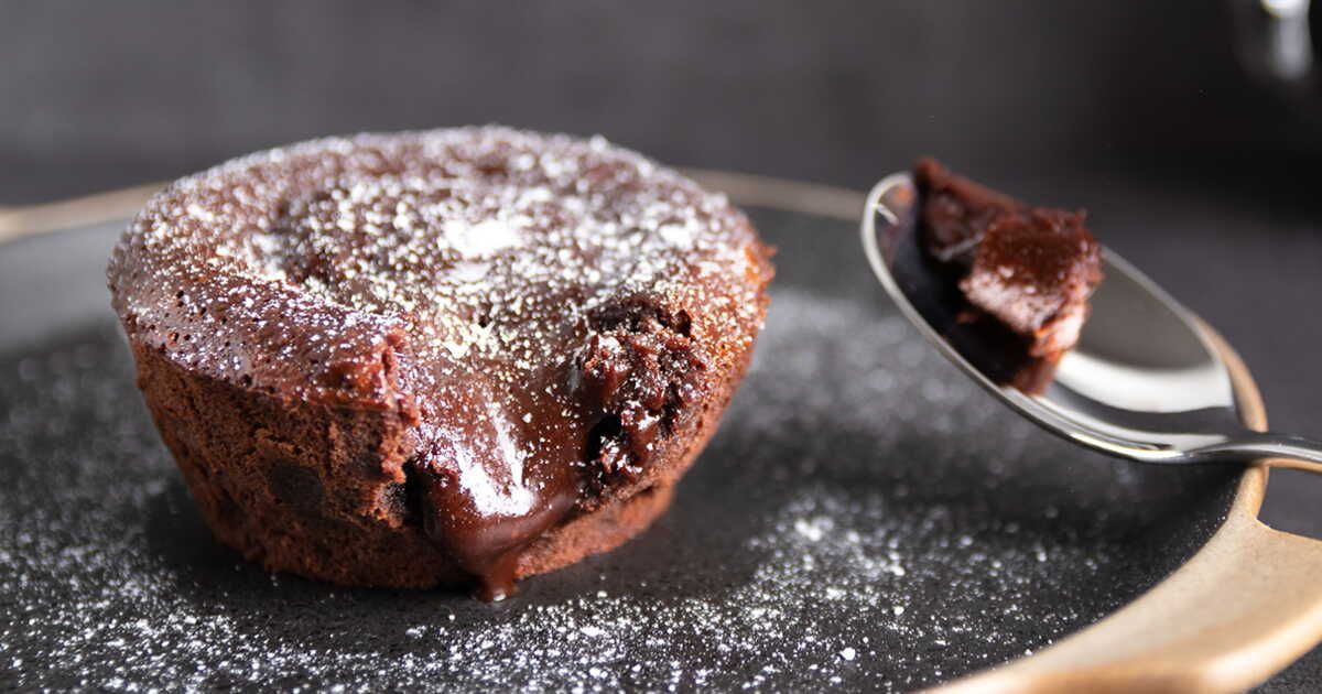 Le fondant au chocolat revisité par Laurent Mariotte