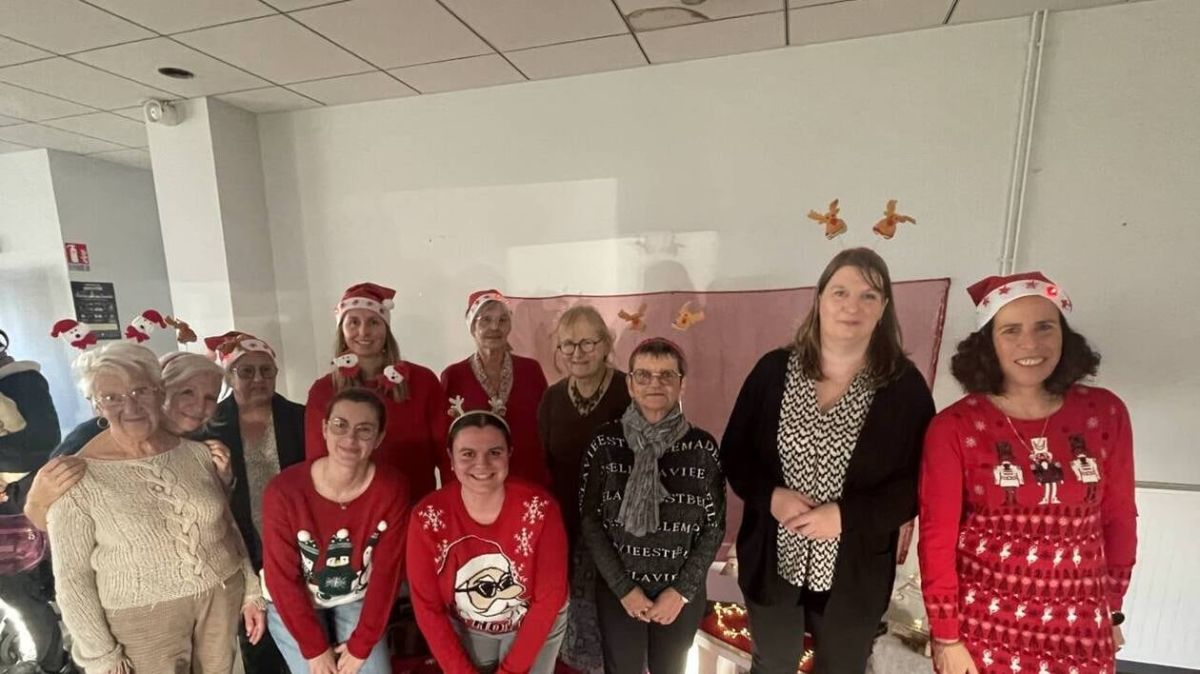Un noël enchanté pour les familles de l'épicerie sociale à Ploërmel