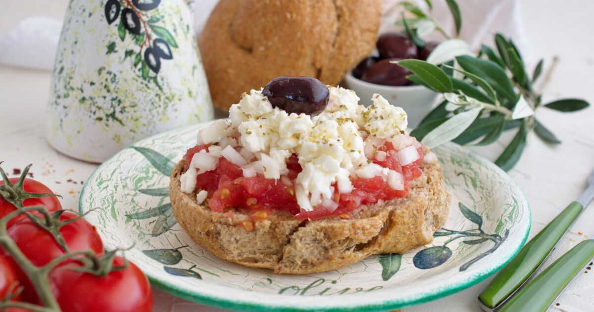 Dakos : une délicieuse spécialité crétoise