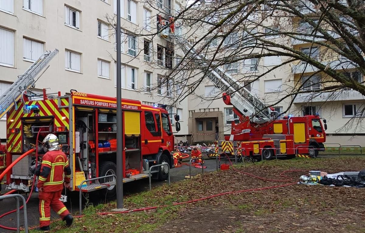 Une femme légèrement blessée dans un incendie à Pau