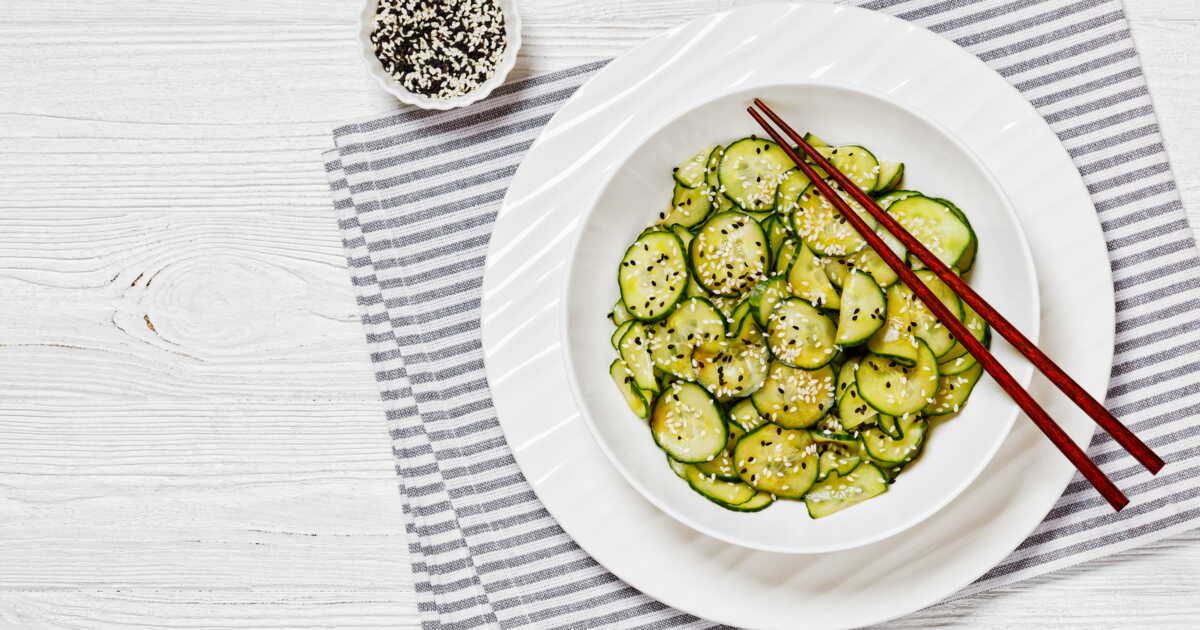 Découvrez les concombres à la japonaise pour épater vos convives