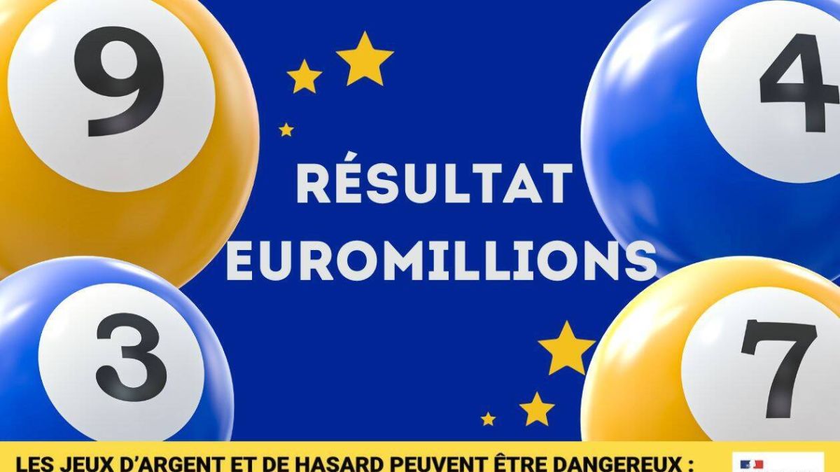 Résultats EuroMillions du 26 décembre 2025 : une cagnotte de 53 millions d'euros à la clé