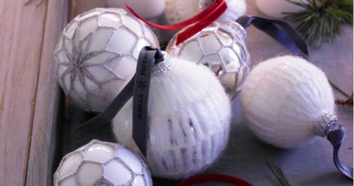 Plongée dans l'art des boules de Noël en mohair