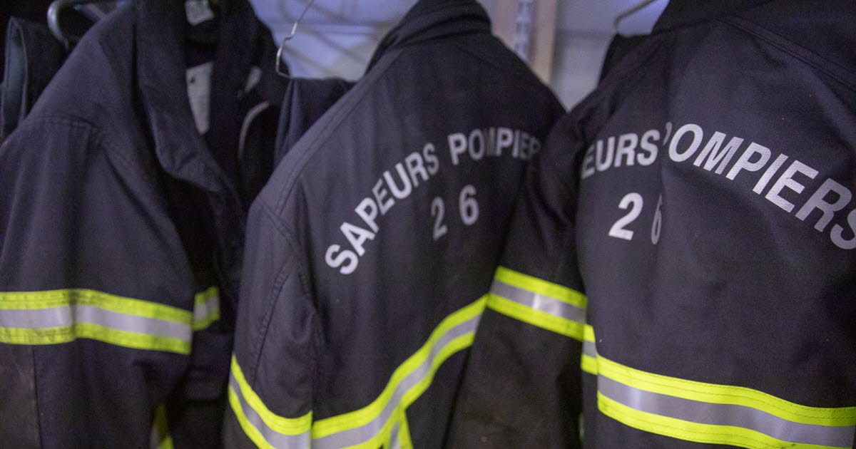 Un incendie ravage une maison en Drôme : un jeune homme sauvé de justesse