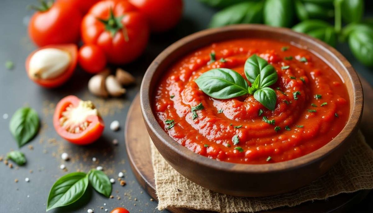Sauce tomate maison : la clé d'une pizza réussie