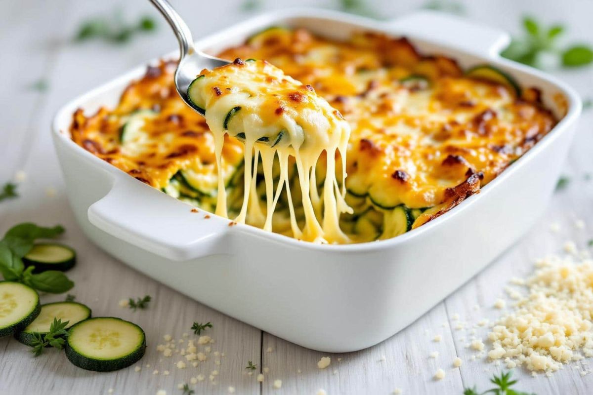 Savourez un gratin de courgettes irrésistible en un éclair