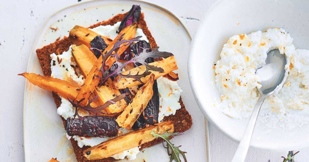 Savourez l'évasion culinaire avec nos tartines veggie de carottes au cumin