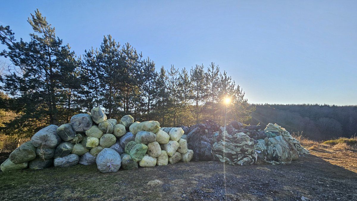 Une nouvelle initiative pour recycler les plastiques agricoles en Lozère