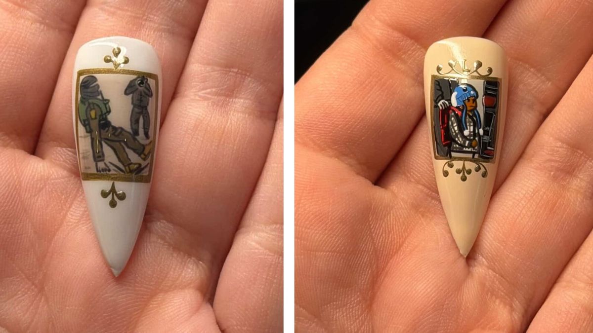 Une artiste des ongles défie l'ICE avec humour et engagement aux États-Unis