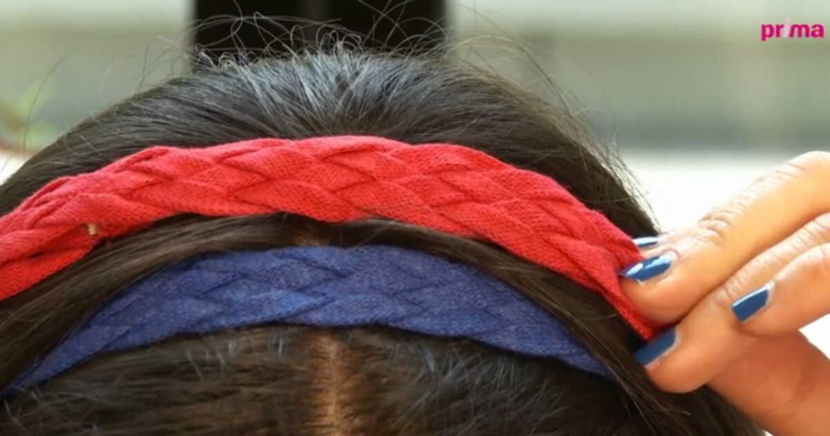 Le headband tressé à cinq brins : l'accessoire chic à maîtriser