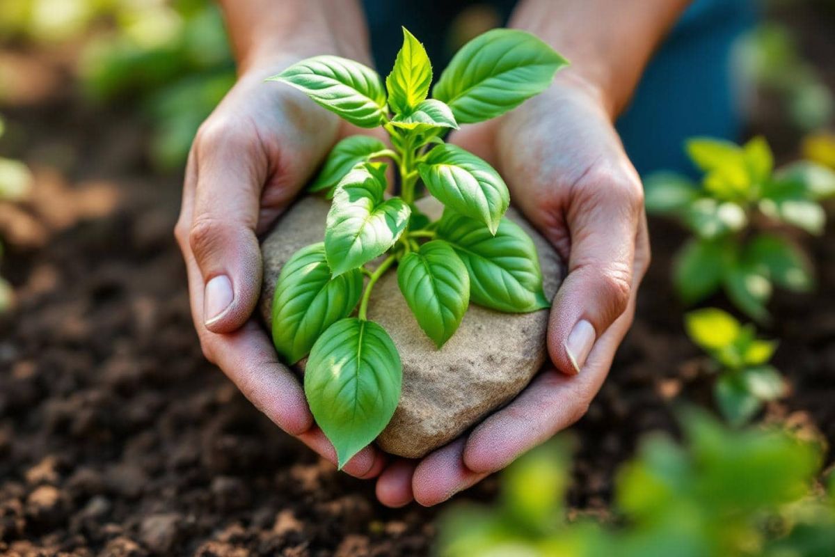 Le truc simple des anciens jardiniers pour un basilic plus vert et plus parfumé