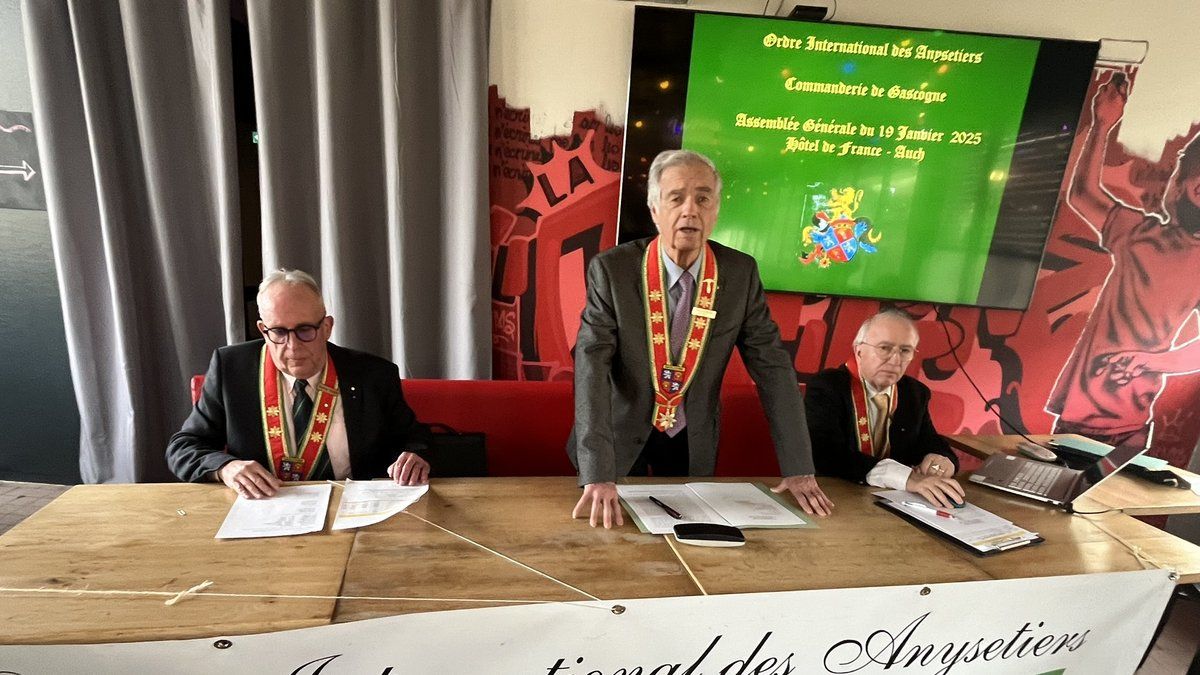 L’Ordre international des Anysetiers célèbre son 68e Chapitre à Auch