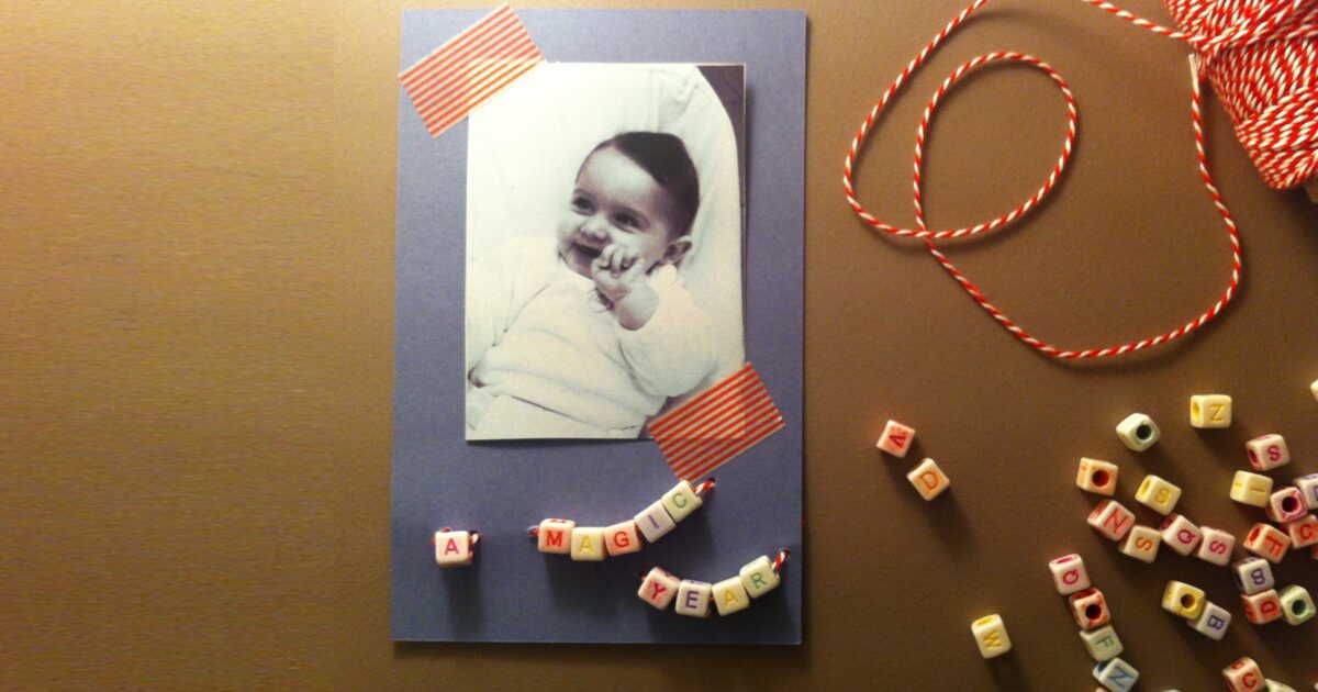 Je réalise une carte de vœux express !