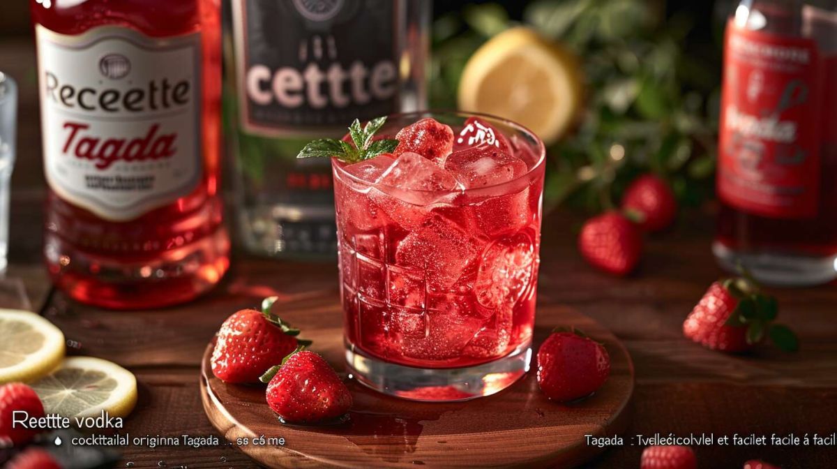 le cocktail vodka Tagada : une touche de douceur pour vos soirées