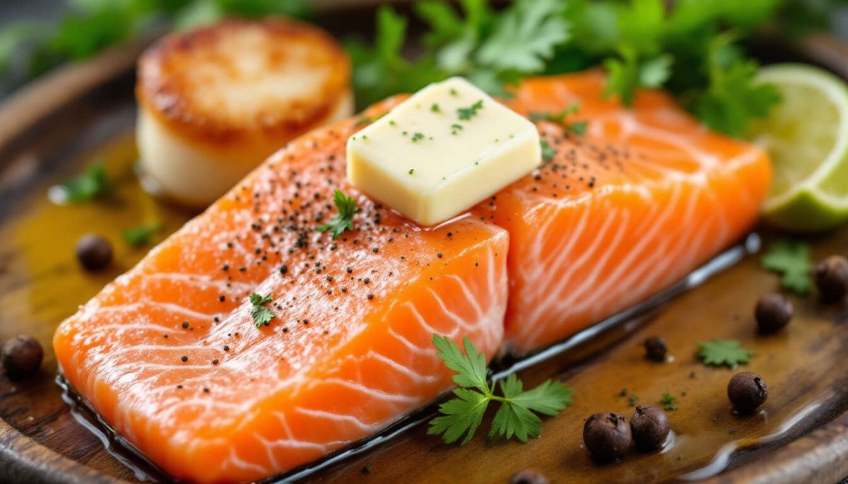 Un plat de fête : sublimez vos repas avec saumon et Saint-Jacques