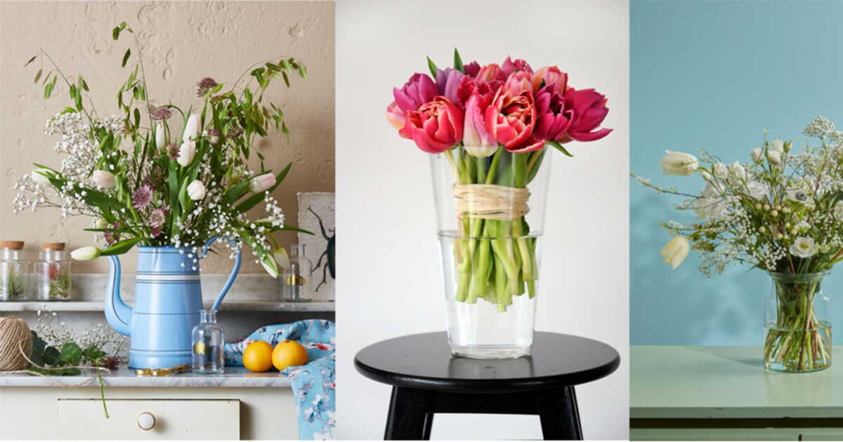 Des bouquets de rêve : 3 inspirations avec des tulipes
