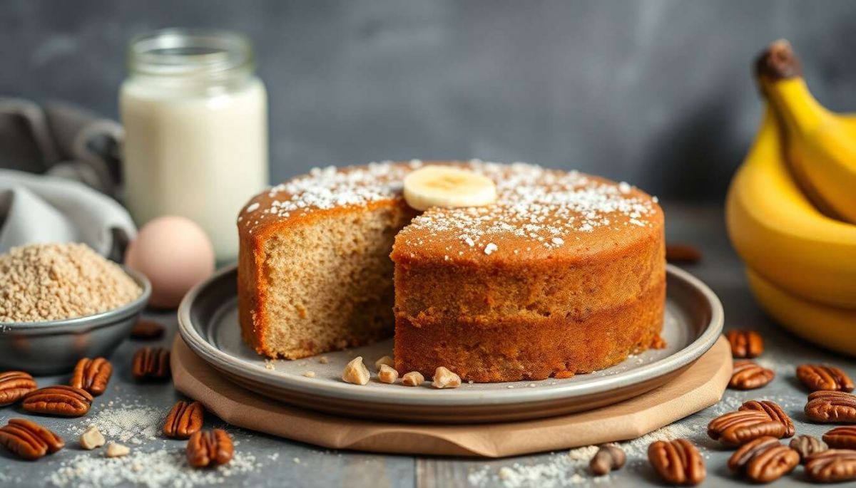 Cake sarrasin banane noisette : recette gourmande et saine