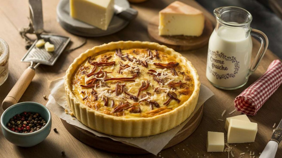 L'ingrédient secret pour une quiche lorraine parfaite