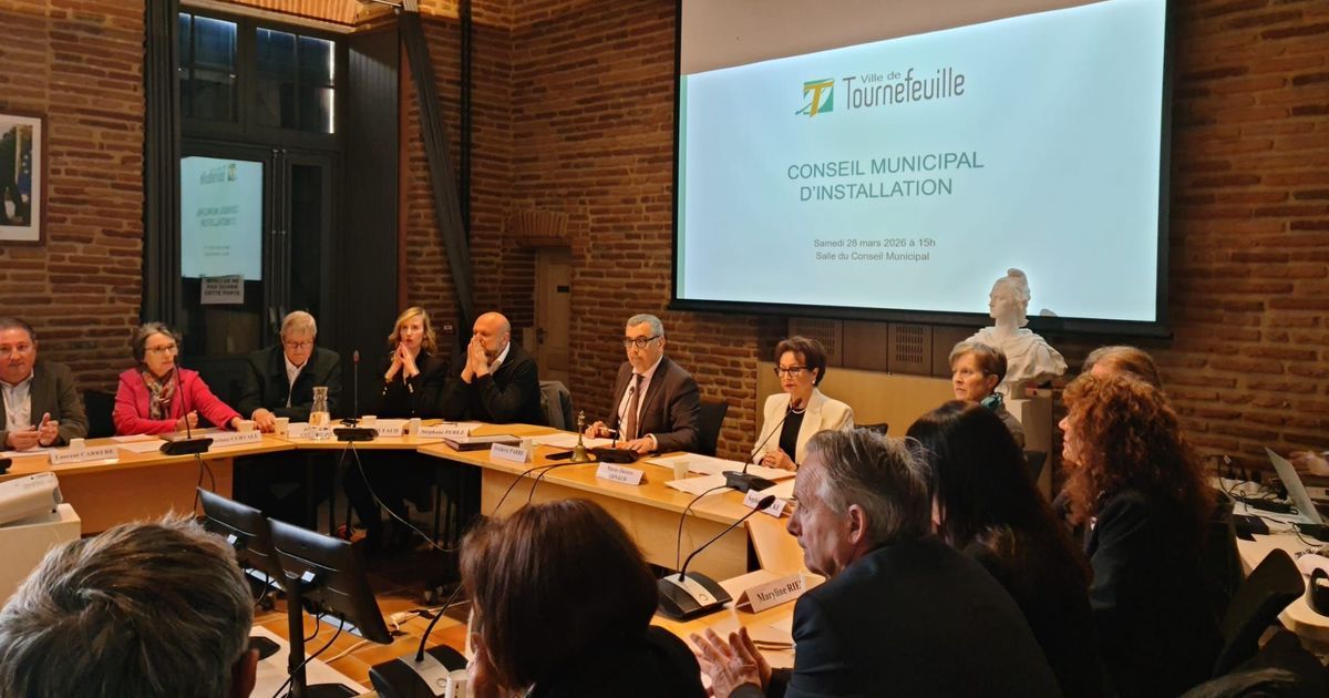 Un nouveau conseil municipal installé à Tournefeuille, des tensions en arrière-plan