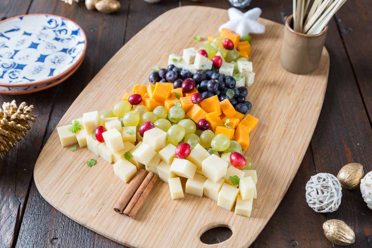 Un sapin de fromage qui émerveillera vos invités pour Noël
