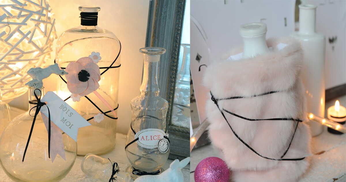 Customiser des flacons en verre