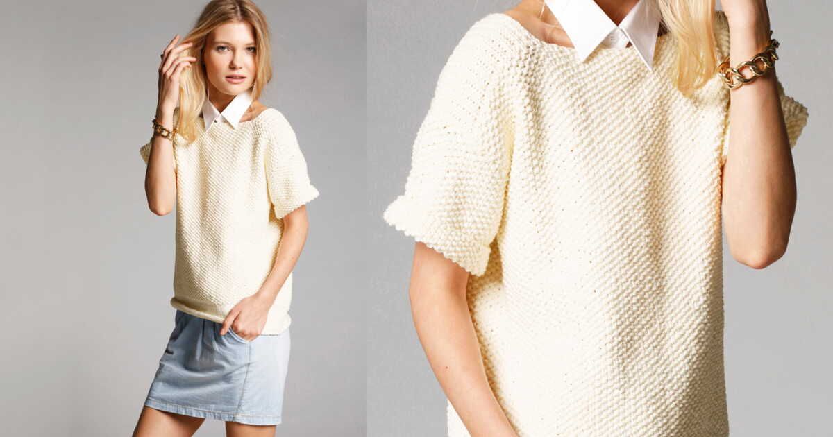 Tricot facile : découvrez nos modèles au point de riz qui vont vous séduire