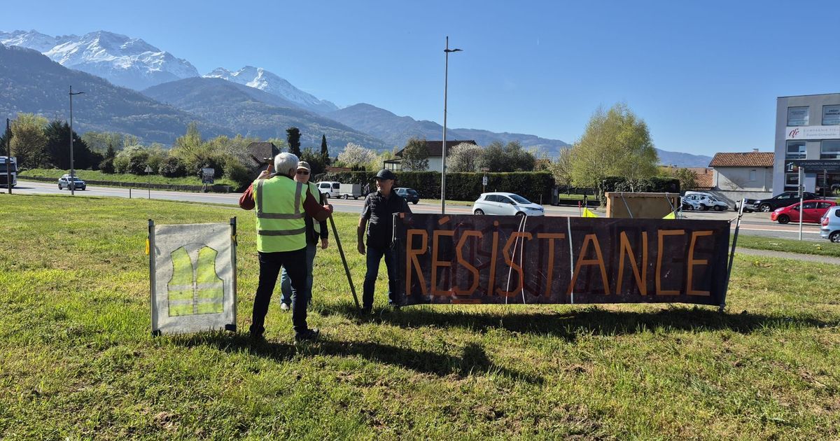 Le mouvement des Gilets Jaunes fait face à l'indifférence à Crolles