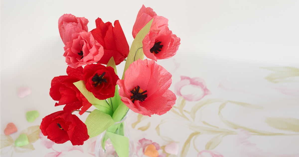 La magie des fleurs en papier crépon : une tendance à adopter