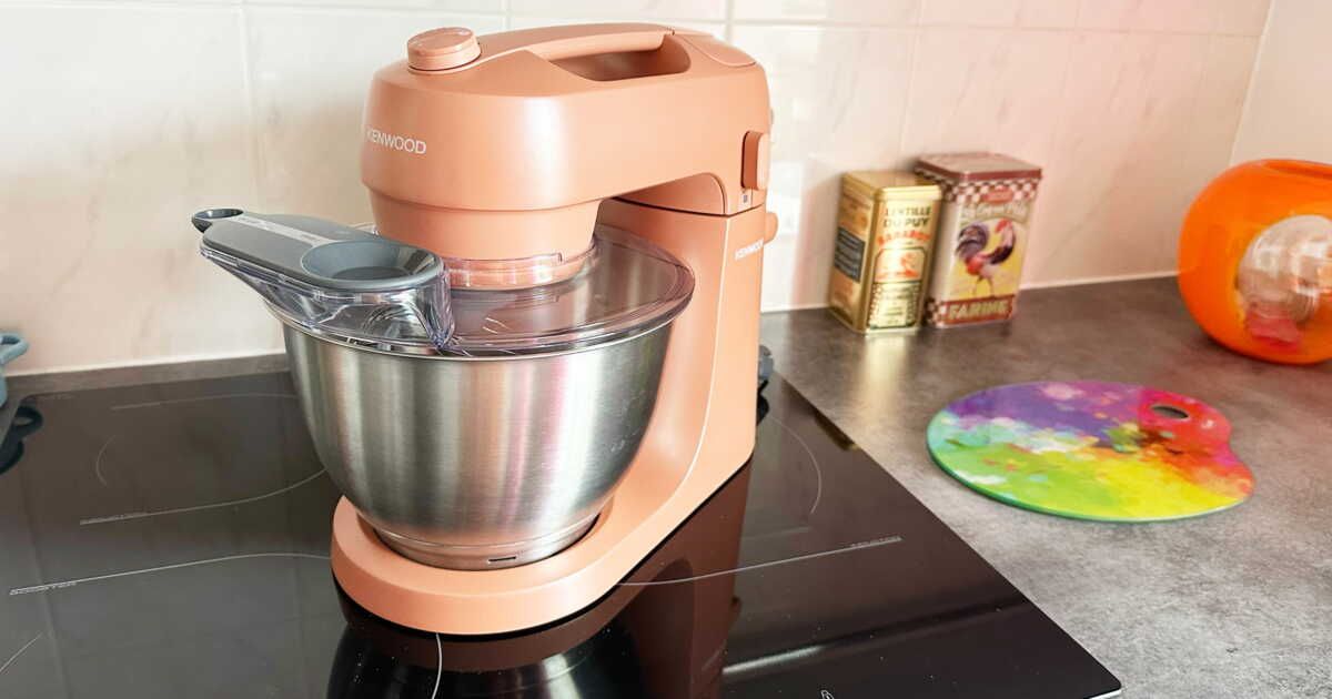 Test du Kenwood Go, un robot pâtissier ultra compact et design