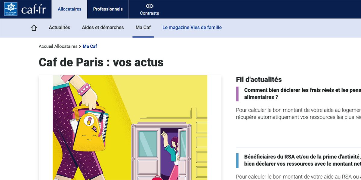 l'importance de prendre au sérieux un contrôle de la caf