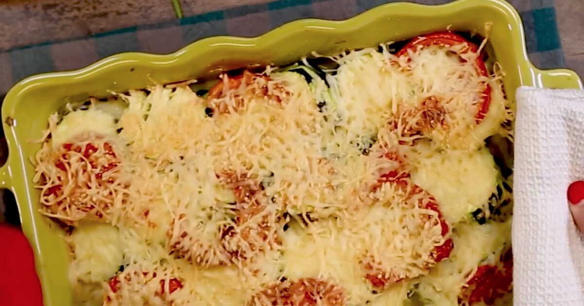 Un délicieux gratin de courgettes à savourer sans attendre