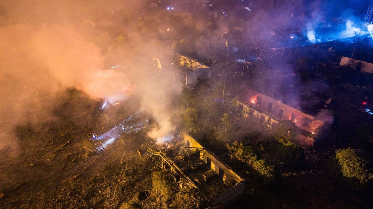 Tragédie en Chine : explosion dans une usine de feux d'artifice, le bilan s'alourdit