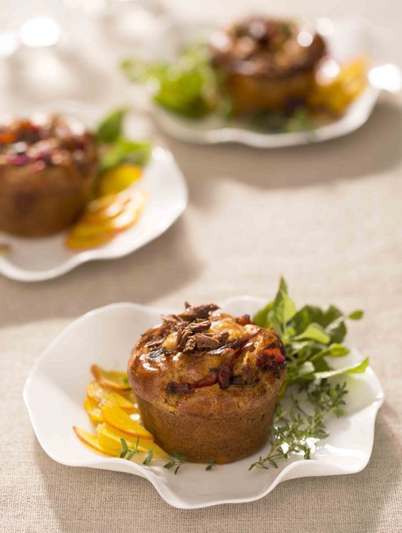 Petits muffins à l'émiettée de canard La Belle Chaurienne