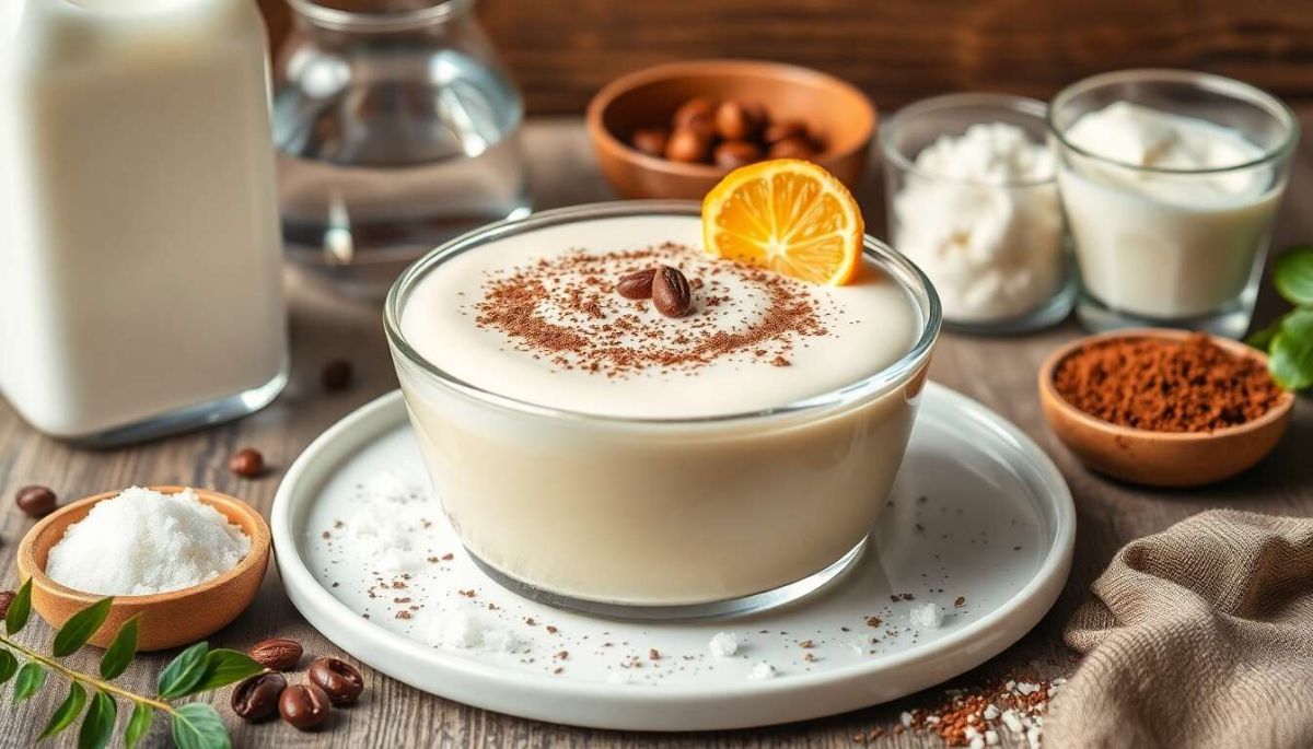 savoureuse crème dessert maison prête en un éclair