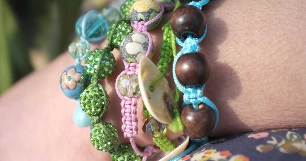 Les bracelets shamballa de Julie Adore