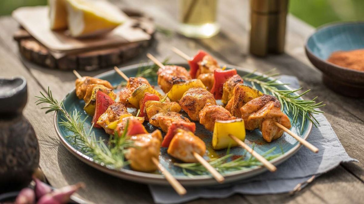 Brochettes de poulet : un incontournable pour vos apéros d'été
