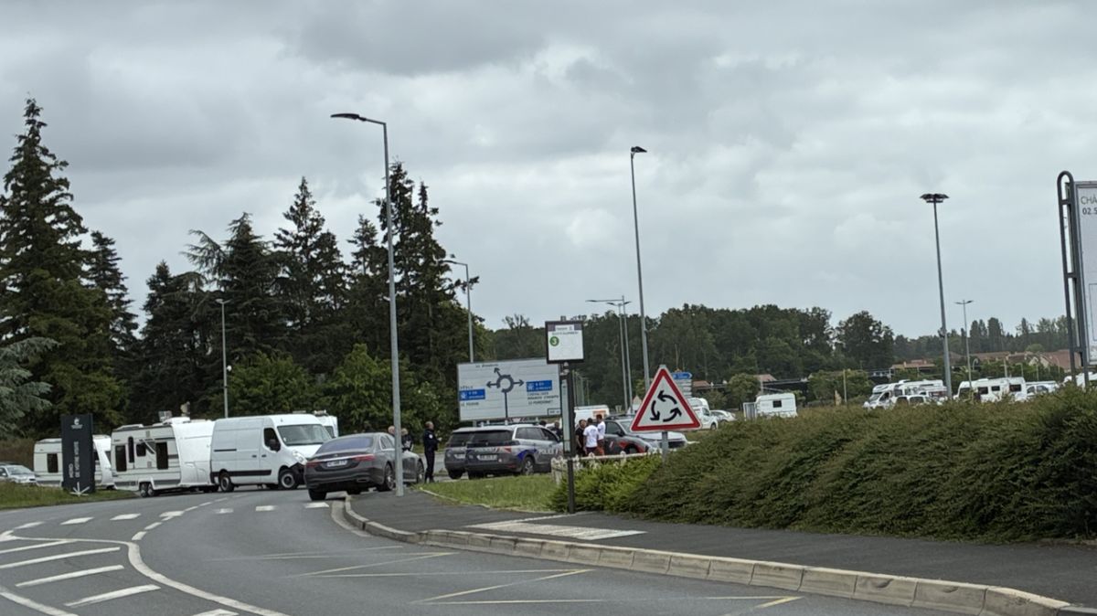 Châteauroux : un convoi de gens du voyage perturbe la circulation