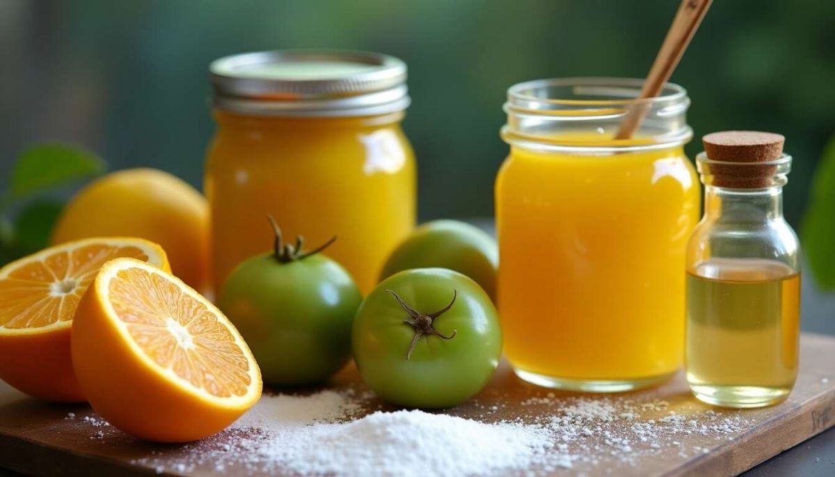 Une confiture surprenante : tomates vertes à l’orange