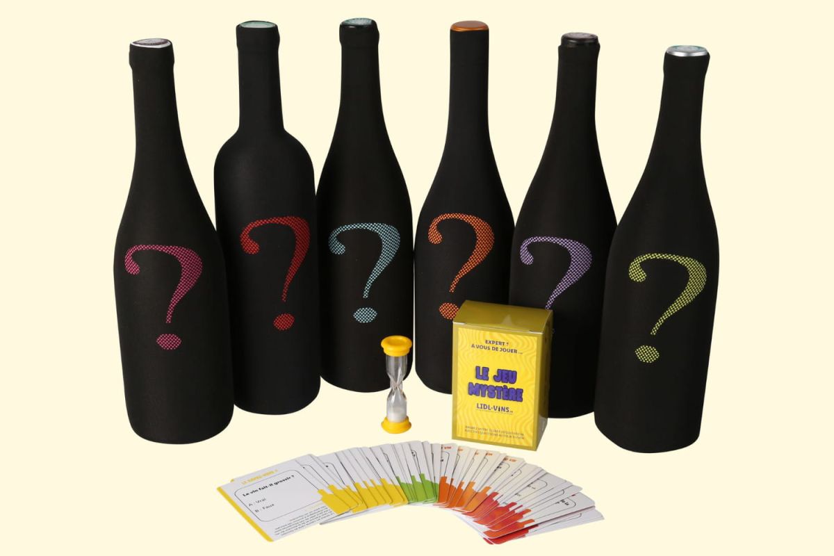 Découvrez l'art de la dégustation à l'aveugle avec le coffret de vins surprenant de Lidl