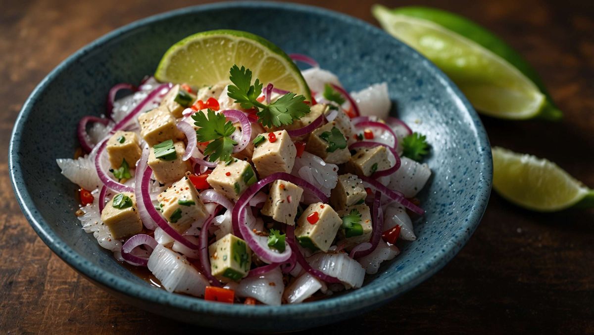 Ceviche de maquereau à la thaïlandaise : une explosion de saveurs en entrée