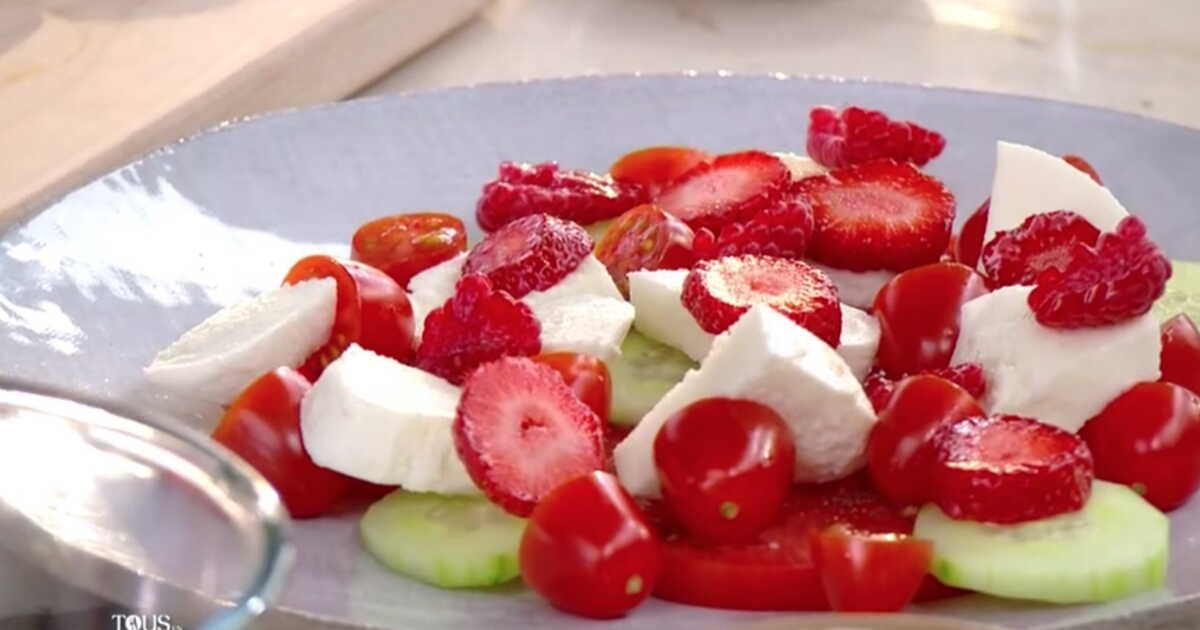 La salade tomate-mozza de Cyril Lignac : un délice estival à préparer