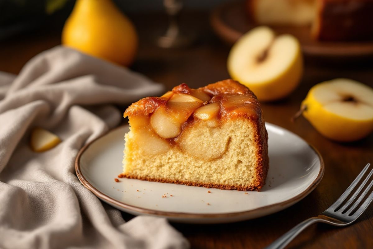 Un gâteau à la poire pour réchauffer vos après-midis d'automne